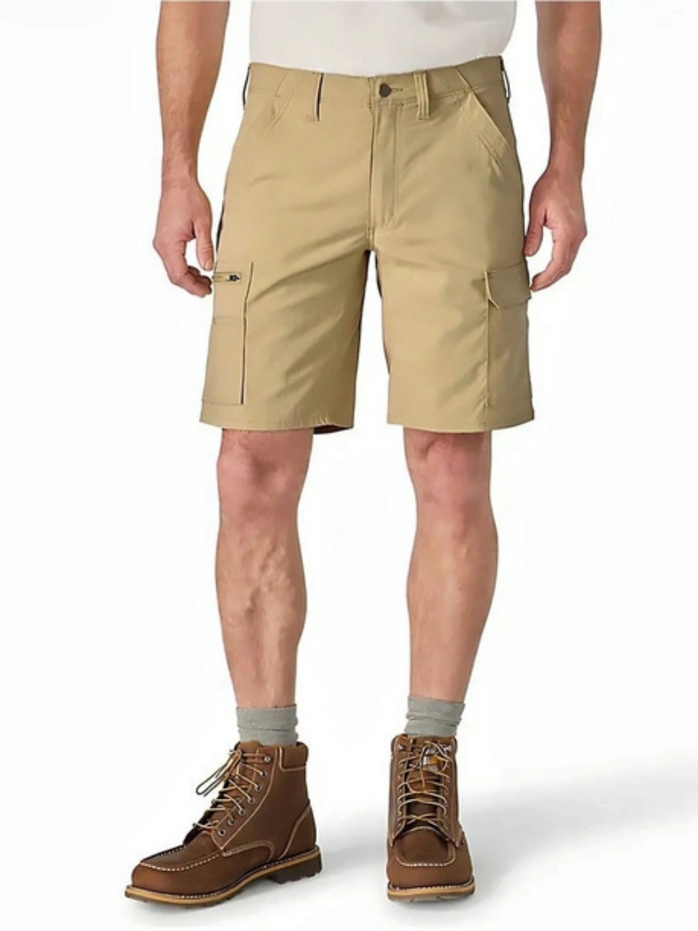Carhartt Rugged Flex Relaxed Fit Cargo Short Shorts Tan Waist 40